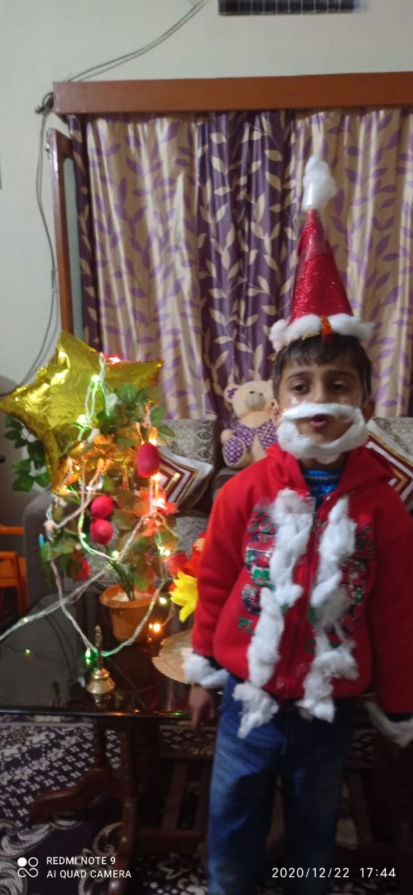 CHRISTMAS CELEBRATION UKG B ON 22-12-2020